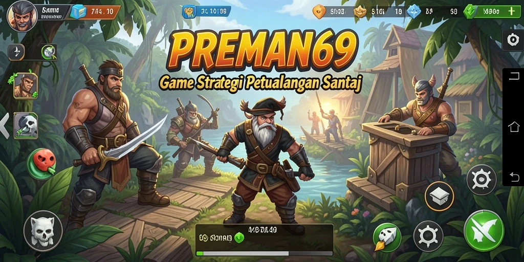 Gameplay menarik dalam PREMAN69 yang penuh strategi.