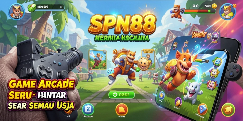 Tangkapan layar SPN88 menampilkan gameplay seru dalam permainan Arcade.