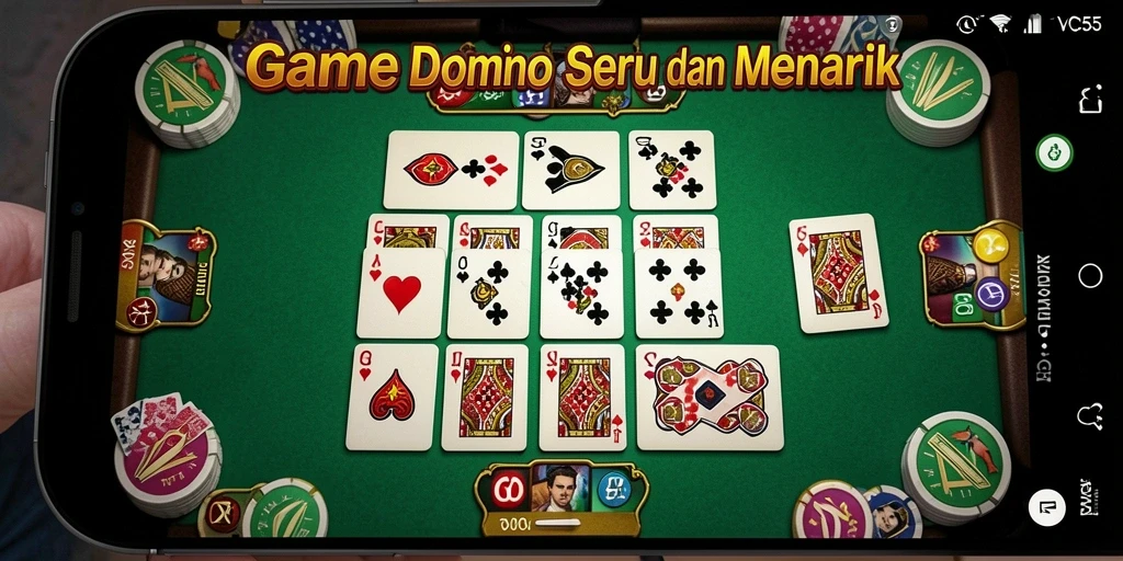 Tampilan gameplay seru dan interaktif di VC55.
